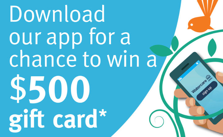 Download our app for a chance to win a $500 gift card
