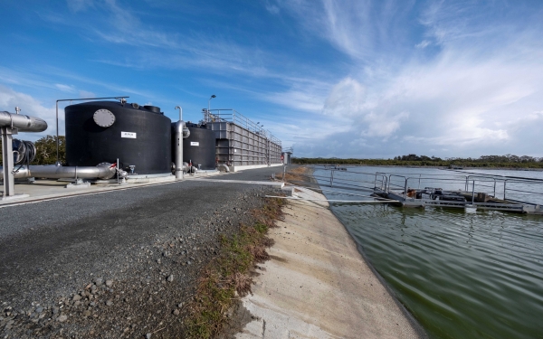 Upgraded Helensville wastewater treatment plant