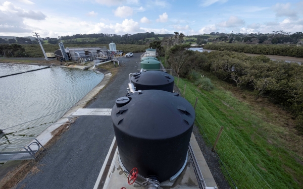 Upgraded Helensville wastewater treatment plant